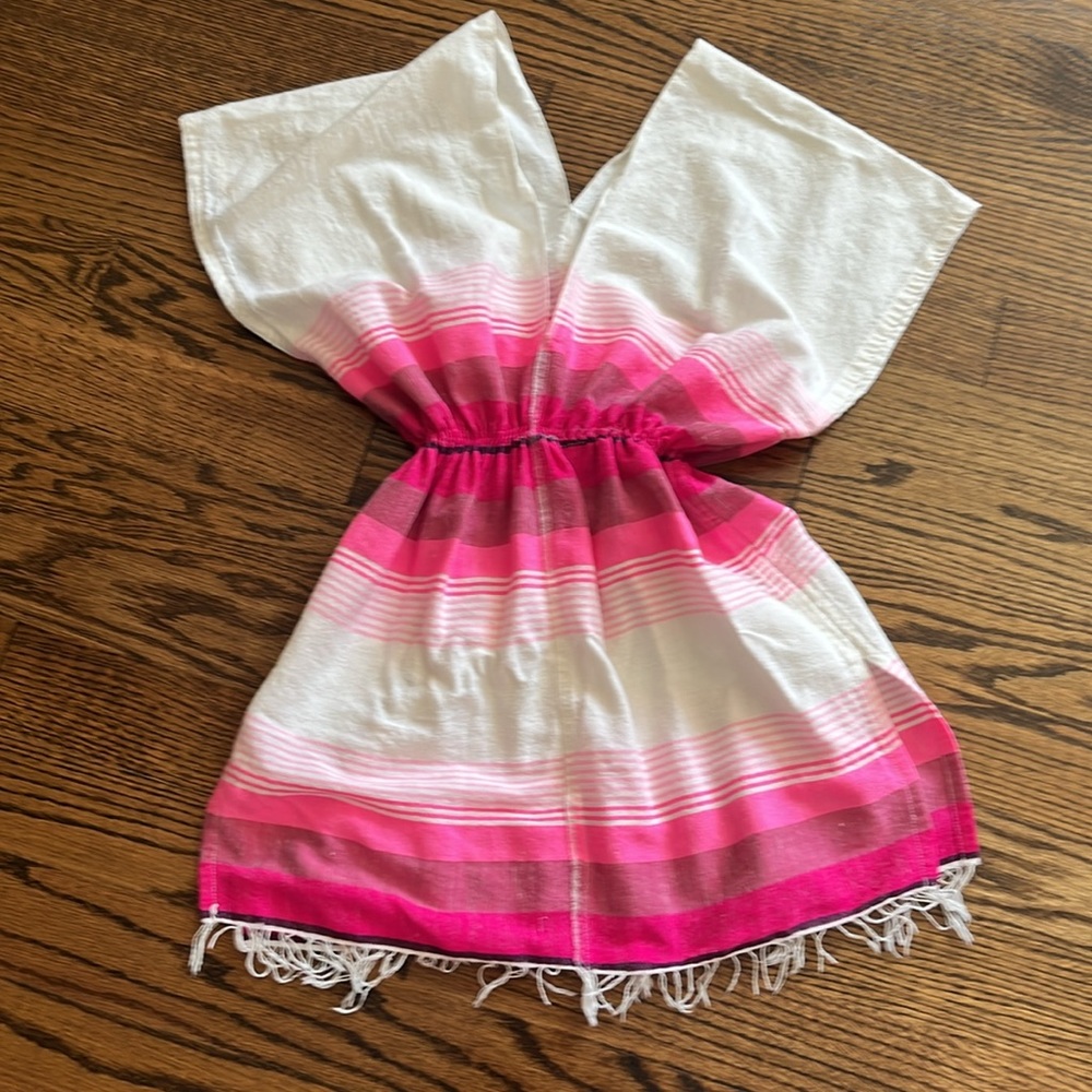 Lemlem V Neck Gauze Caftan